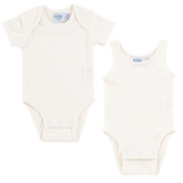 KIPP BABY 2 PACK POINTELLE SCALLOP BODYSUITS